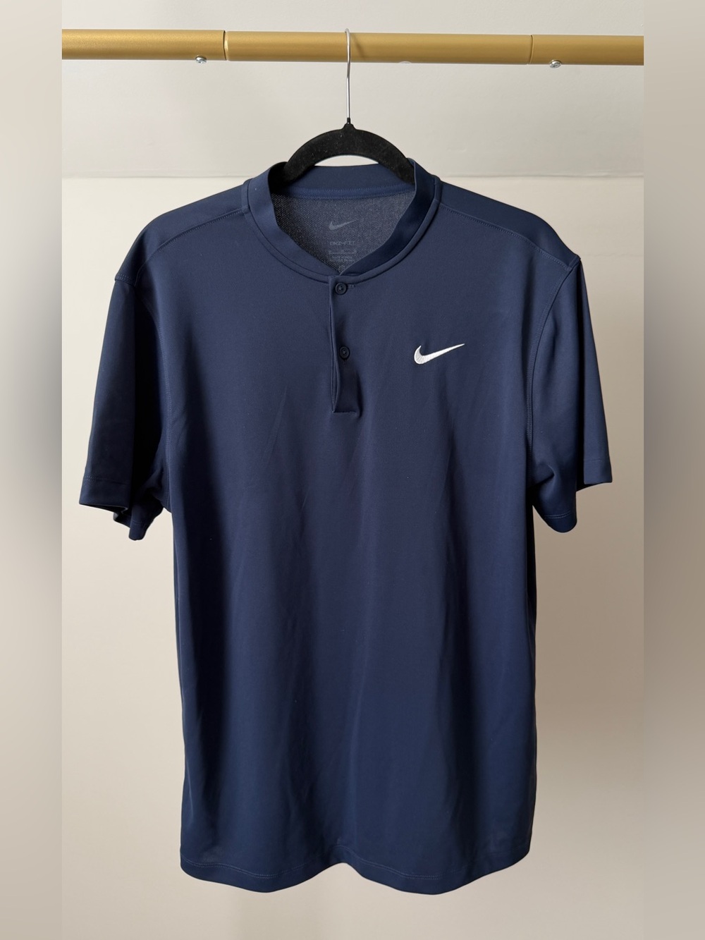 Nike Men's NikeCourt Dri-FIT Blade Collar Tennis Polo sz M